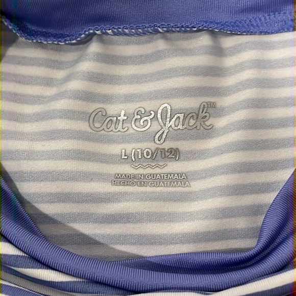 Target Cat & Jack Swimsuit  T- Shirt  Cherries   Size 10/12 - Picture 2 of 3